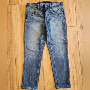 American Eagle Outfitters Slim Fit Blue Jeans